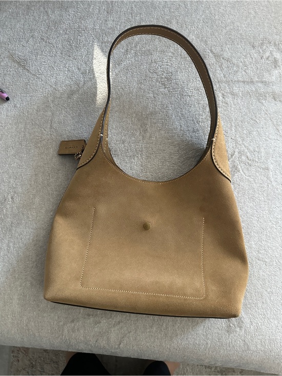 Coach Tan Brooklyn 28 Shoulder Bag